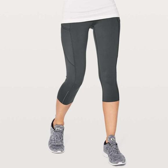 Lululemon Fast and Free Crop II 19" - Picture 6 of 8